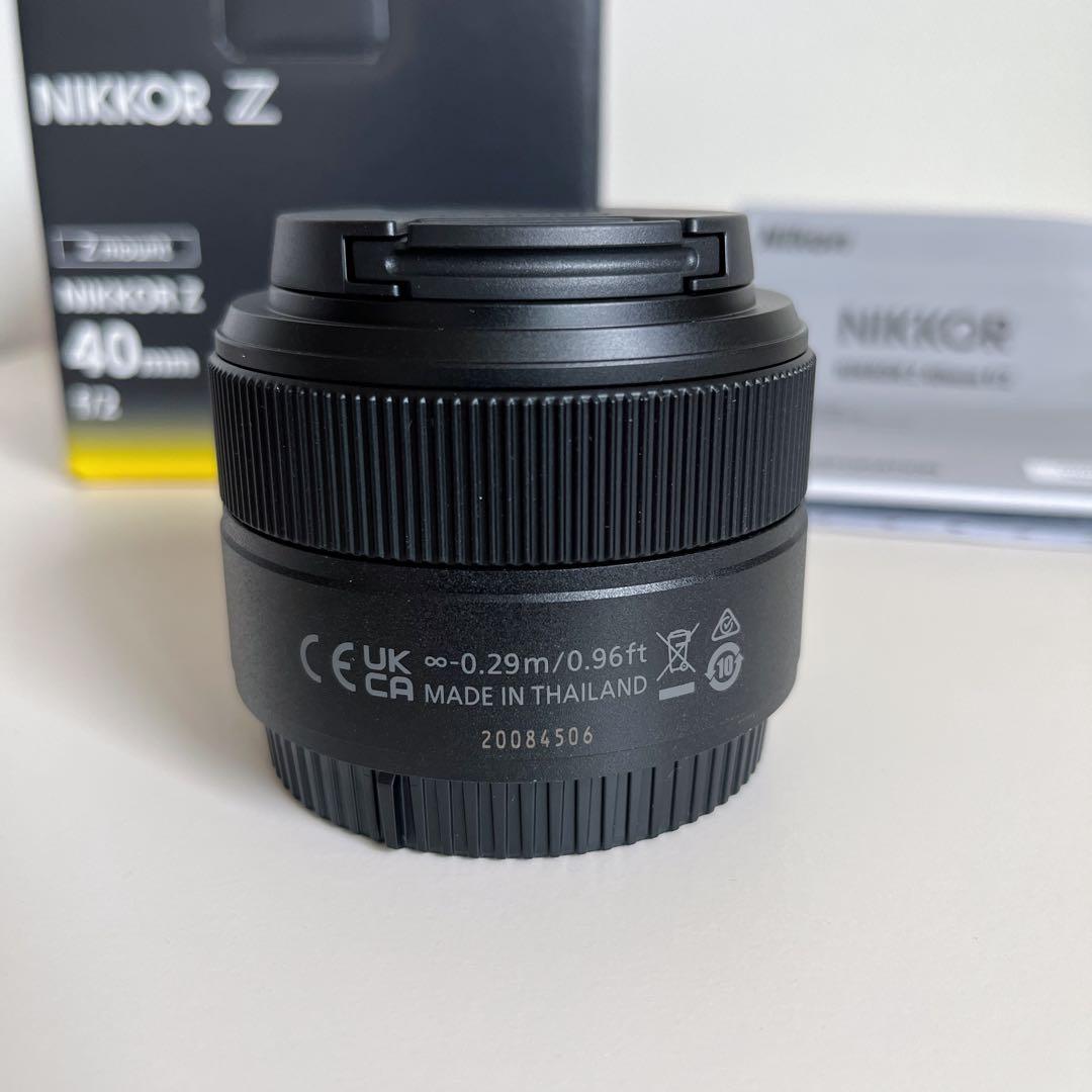 NIKKOR Z 40mm f/2 Zマウントレンズ Nikon 単焦点レンズ