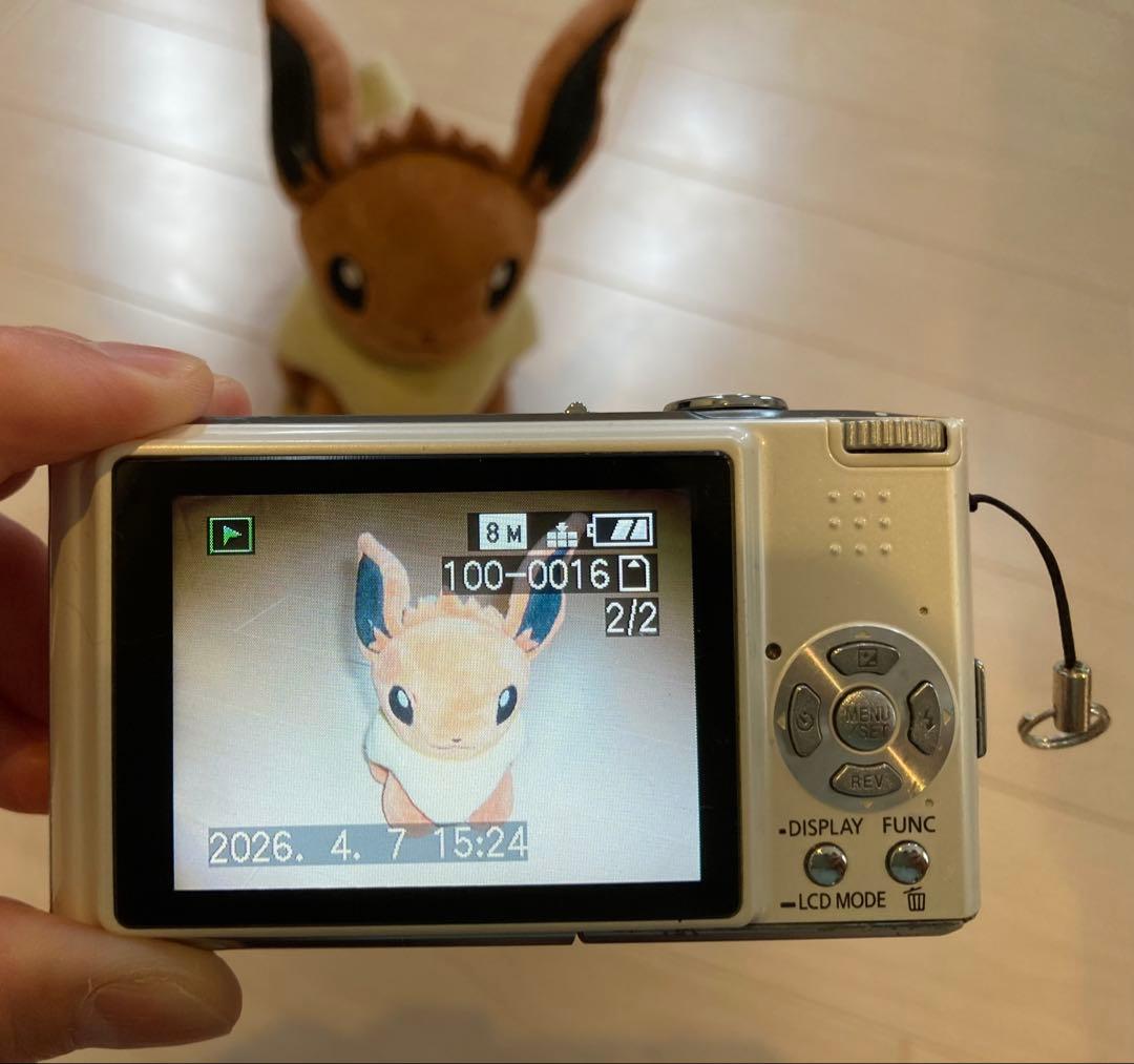 【動作確認済】パナソニック LUMIX DMC-FX33 オールドコンデジ