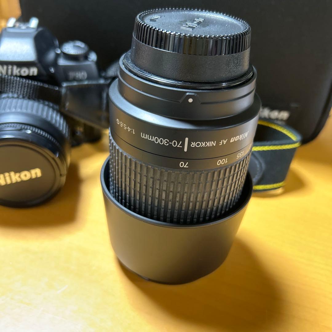 カメラレンズ　20-80m & 70-300mm /Nikon F80、バッグ