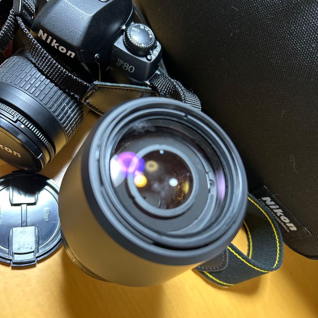 カメラレンズ　20-80m & 70-300mm /Nikon F80、バッグ