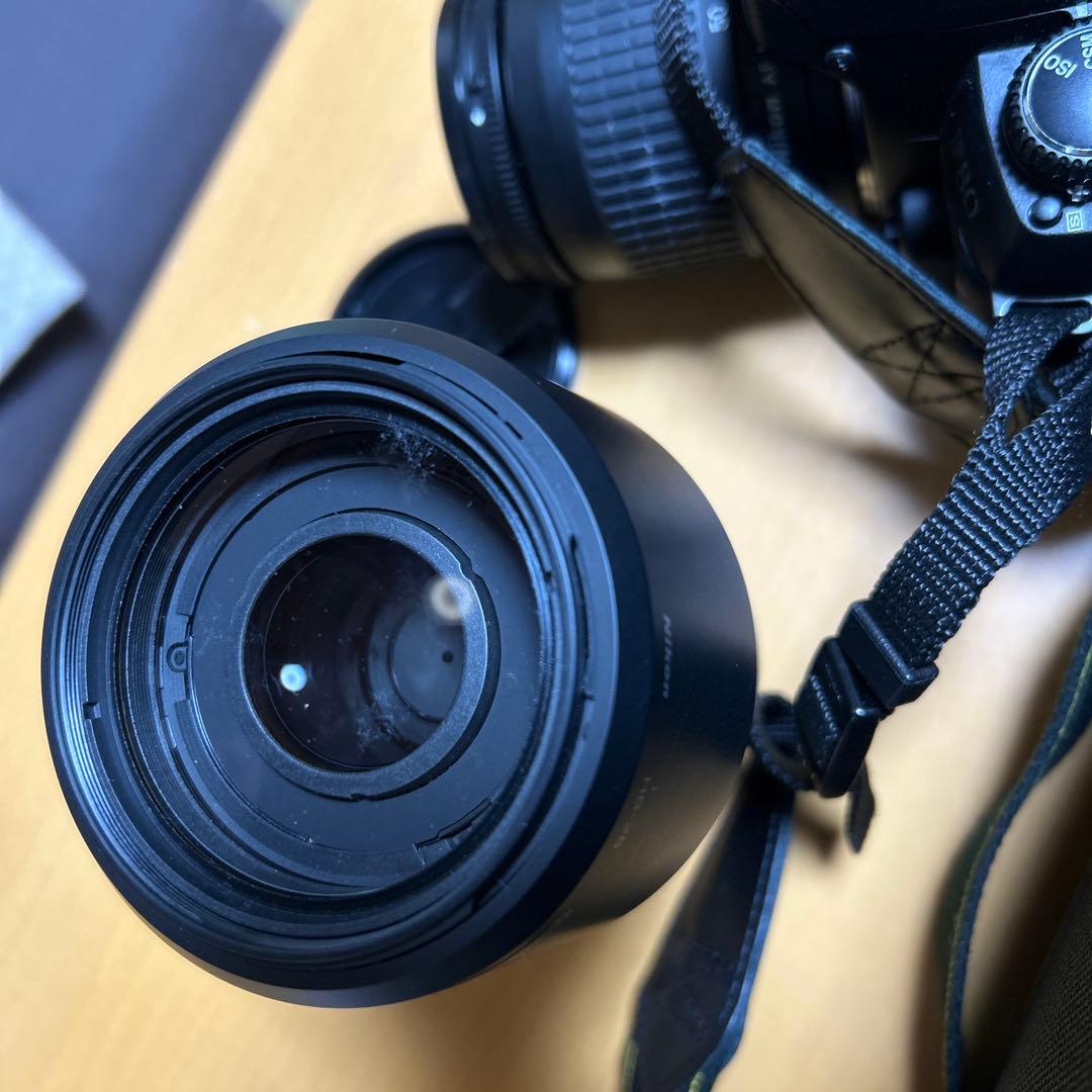 カメラレンズ　20-80m & 70-300mm /Nikon F80、バッグ