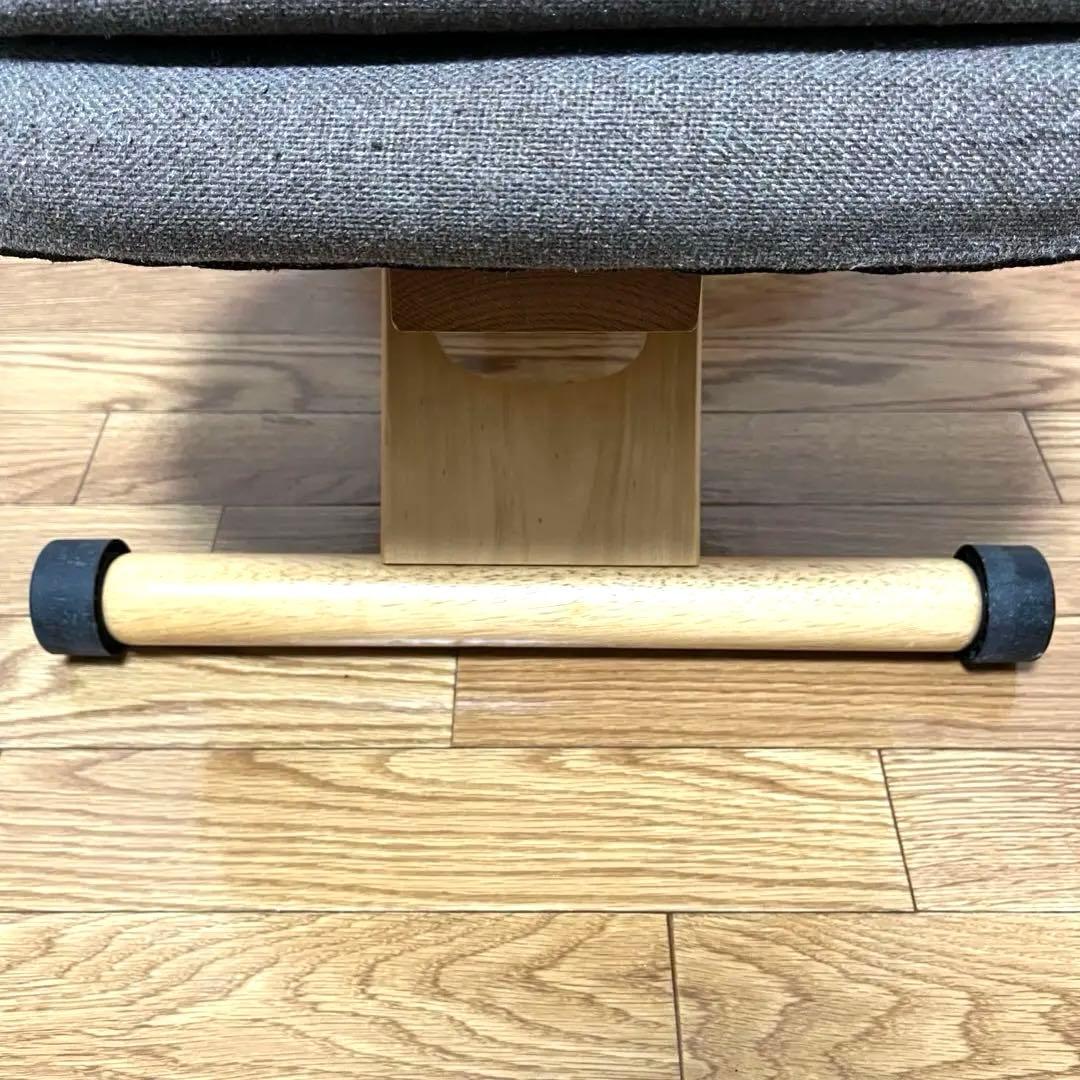 美品 宮武製作所 プロポーションチェア バランスチェア 補助クッション付き