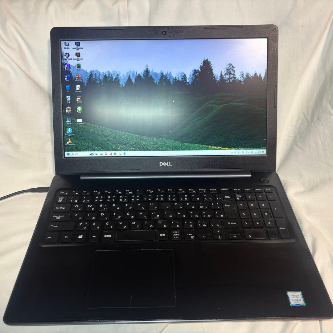 その他ノートPC本体 dell Inspiron5570 i7-8850U/32G/SSD256