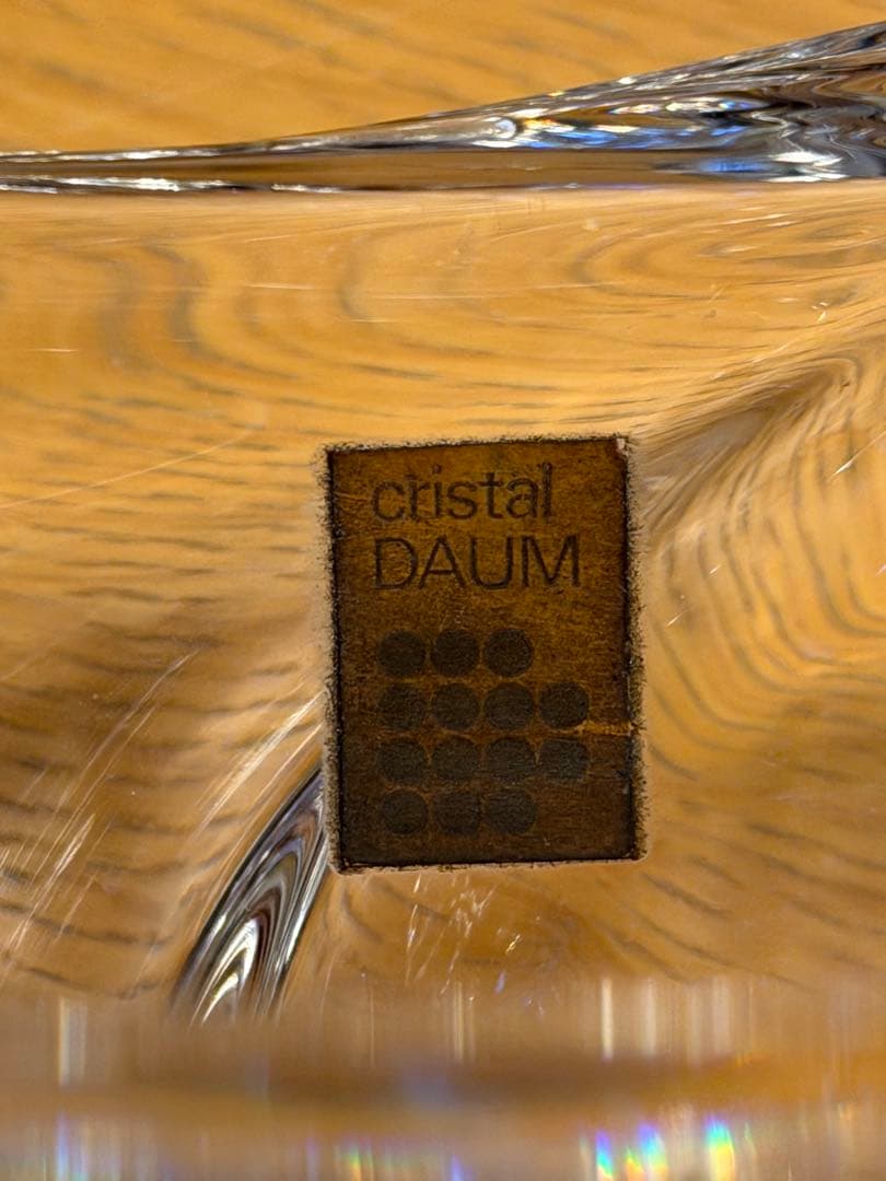 Daum クリスタル センターピース 53cm