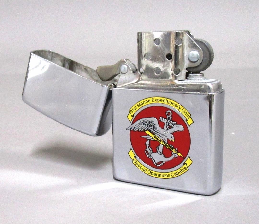 ライター　ジッポ［ZIPPO アメリカ第31海兵遠征部隊 エンブレム：鷲と錨］