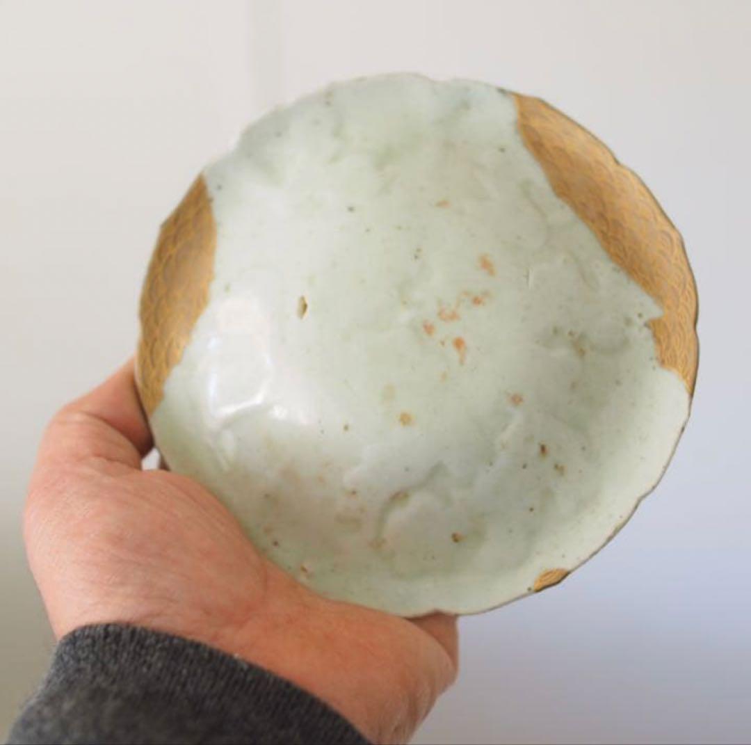 初期伊万里 波模様 骨董 古美術 陶片