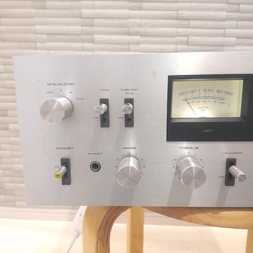 Pioneer パイオニア SA-7800II アンプ クラシックシルバー