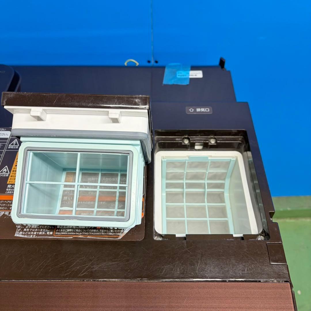 960 関東圏　木目調　最新デザイン　ドラム式洗濯機　11㌔　7㌔　極美品　東芝