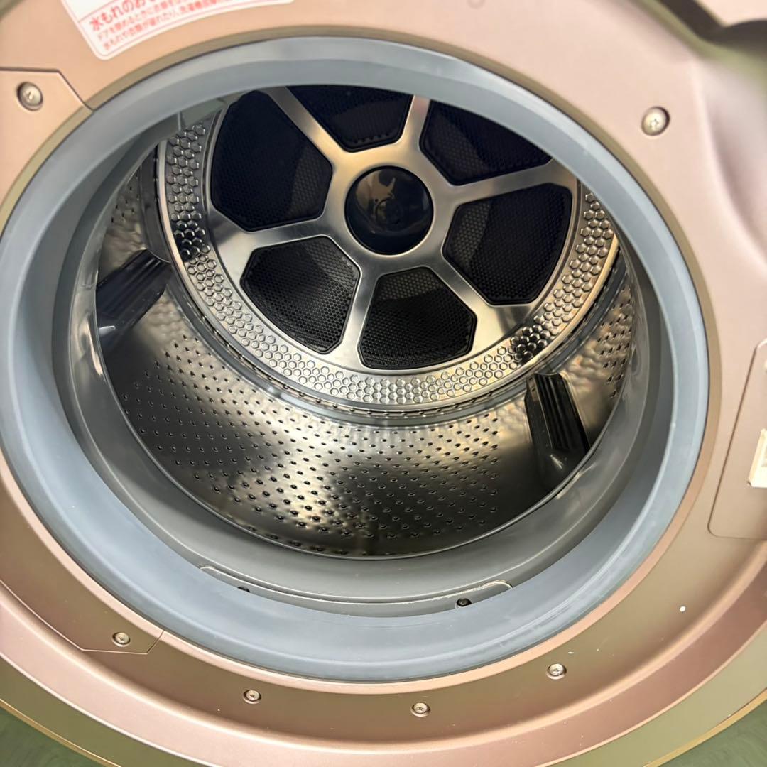 960 関東圏　木目調　最新デザイン　ドラム式洗濯機　11㌔　7㌔　極美品　東芝