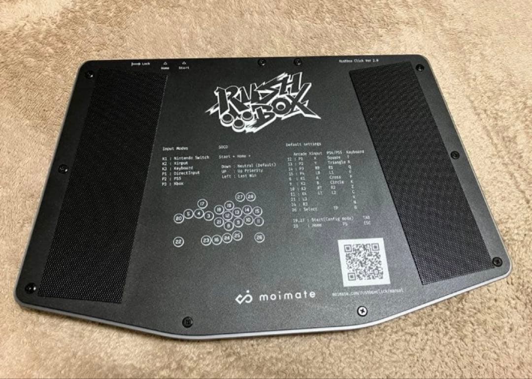 rushbox click 美品　レバーレスアケコン
