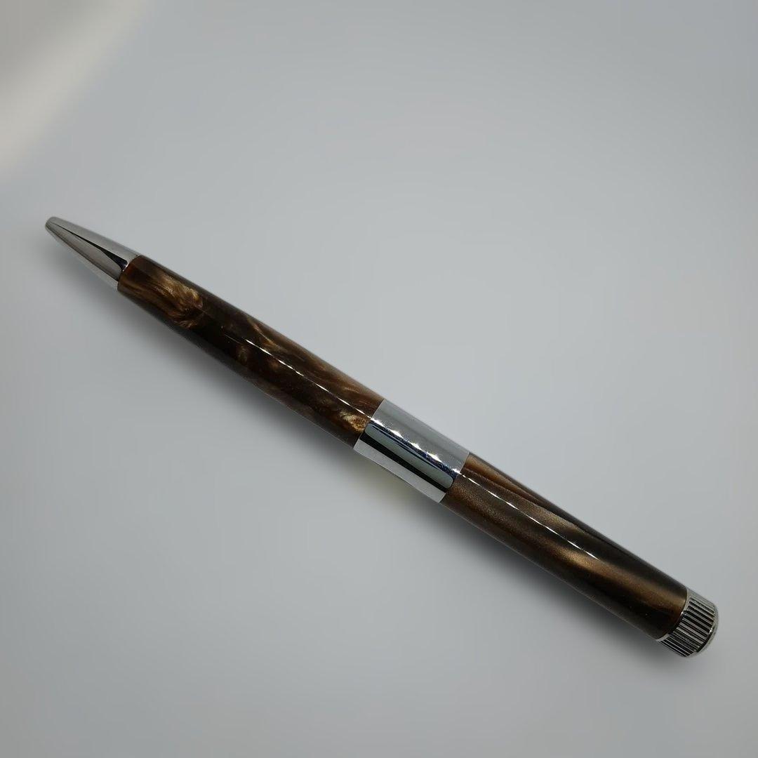 ROMEO No.3　イタリアングレイ ボールペン 本体　細軸