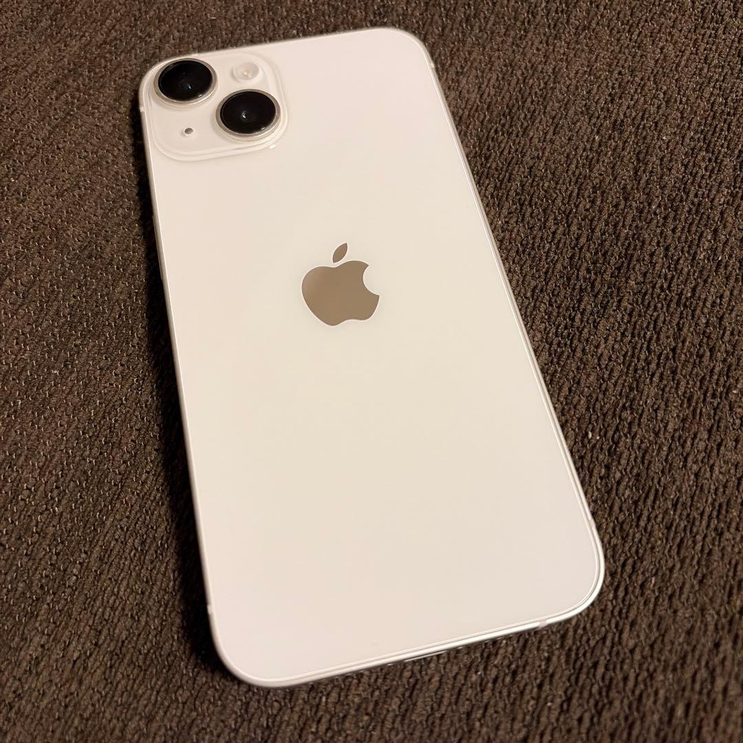Apple iPhone 14 SIMフリー　ホワイト 本体　初期化済み