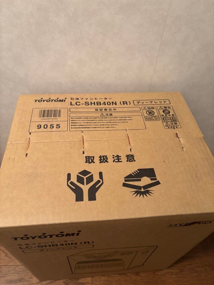 トヨトミ 石油ファンヒーター ディープレッド LC-SHB40N(R)