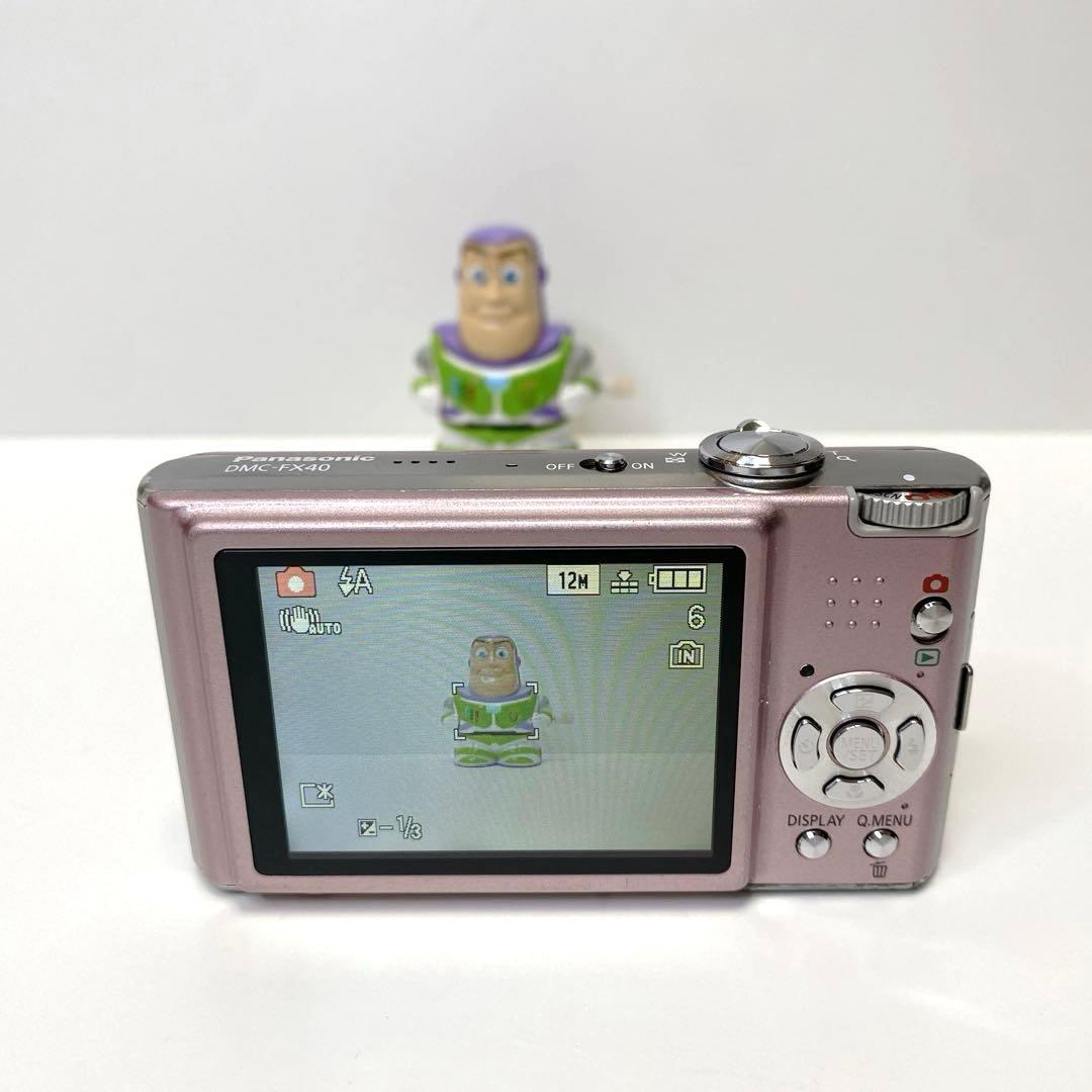 Panasonic LUMIX DMC-FX40 ピンク コンデジ デジカメ