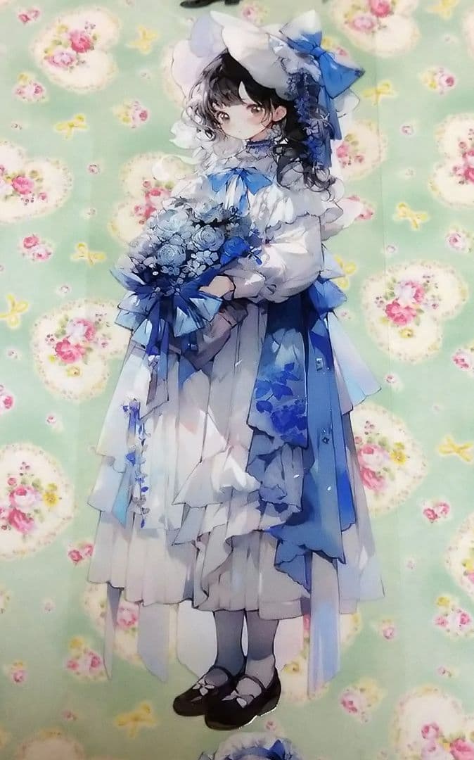 のこり２✩廃盤品✩J939＃冷若冰霜(PET)切り売り海外人物女の子AIマステ