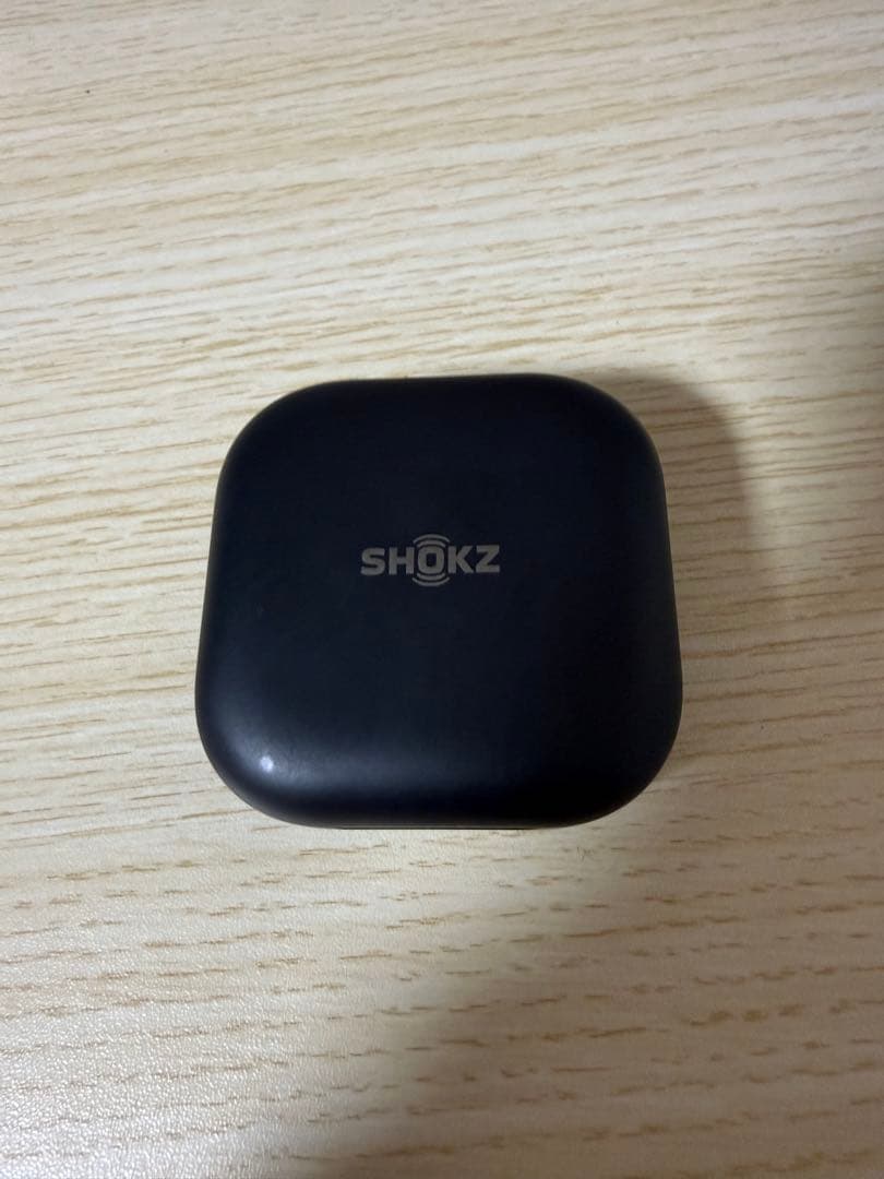 SHOKZ OPENFIT ワイヤレスイヤホン オープンイヤー　ブラック