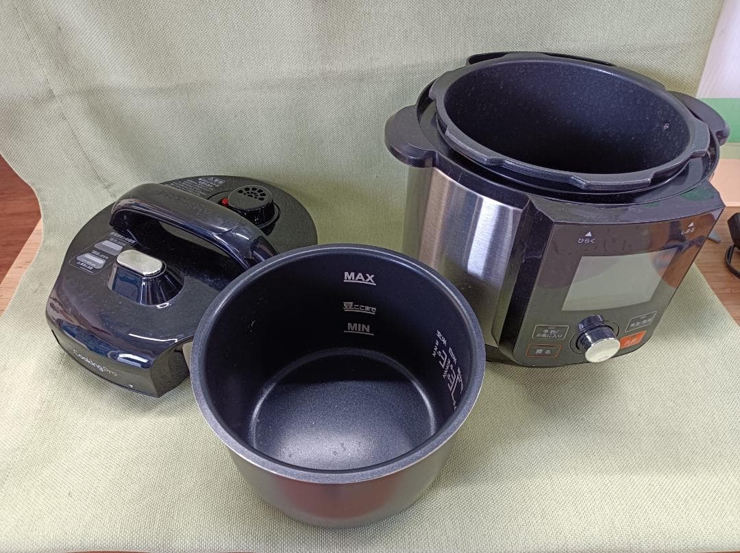 都《JVDVZ》Cooking　Pro　電気圧力鍋　V2　2.4リットル
