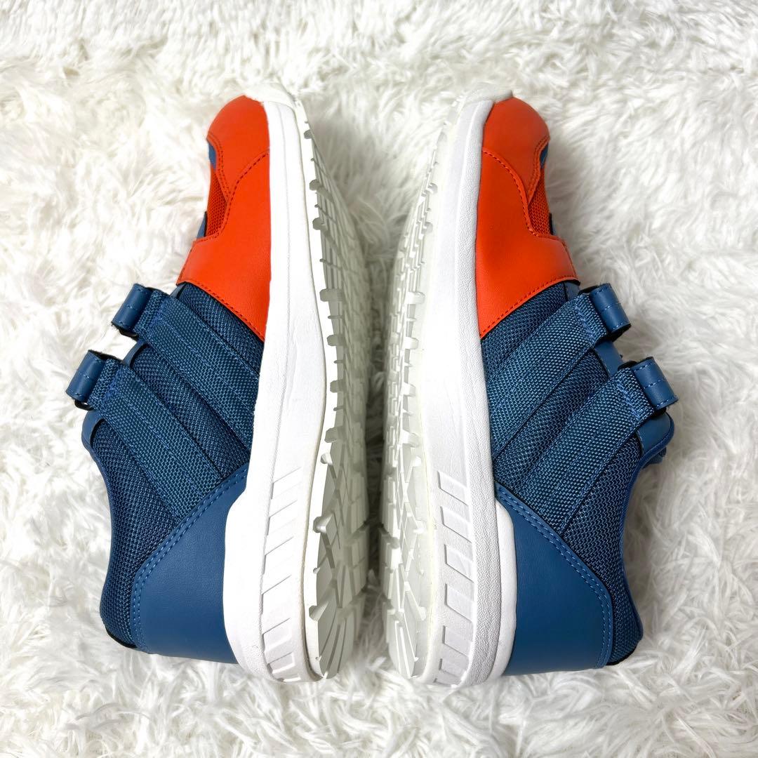 【新品・未使用品】asics 安全靴 限定色 オレンジ×ネイビー