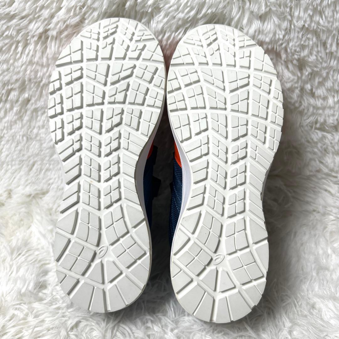 【新品・未使用品】asics 安全靴 限定色 オレンジ×ネイビー