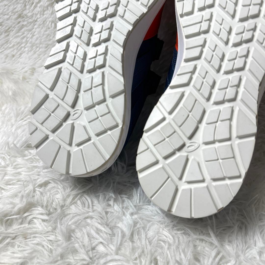 【新品・未使用品】asics 安全靴 限定色 オレンジ×ネイビー