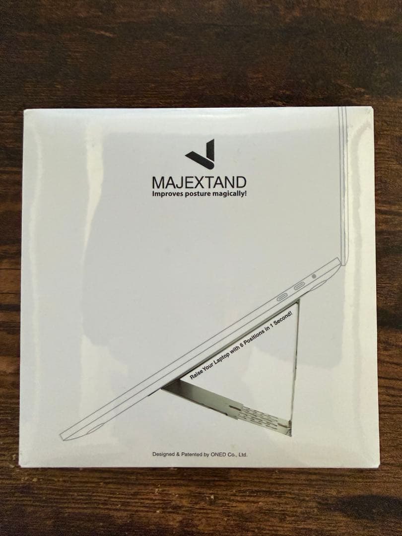 【新品未開封】Majextand ブラック 黒 世界最薄 PCスタンド