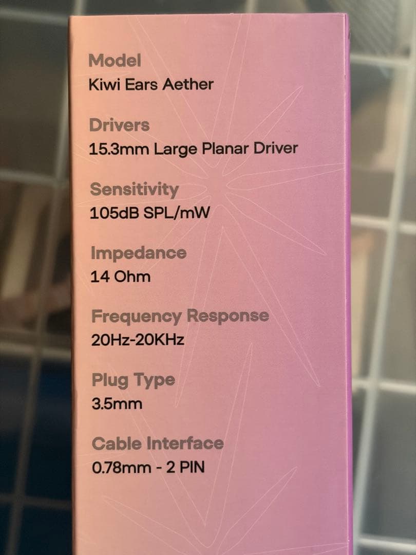 イヤホン Kiwi Ears Aether