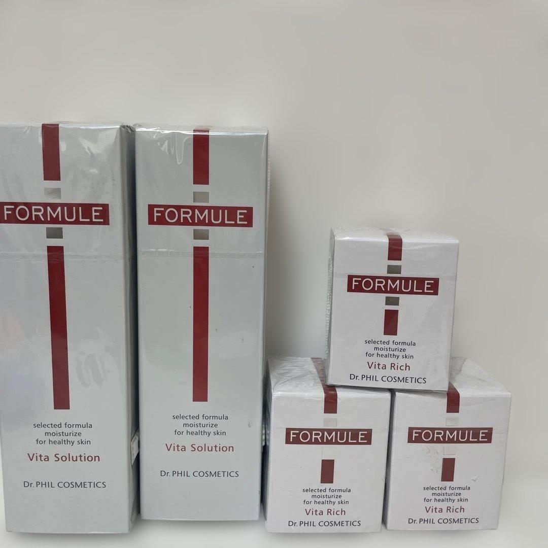 新品　フォルミュール　ビタリッチ40g ビタソリューション 150mL 化粧水