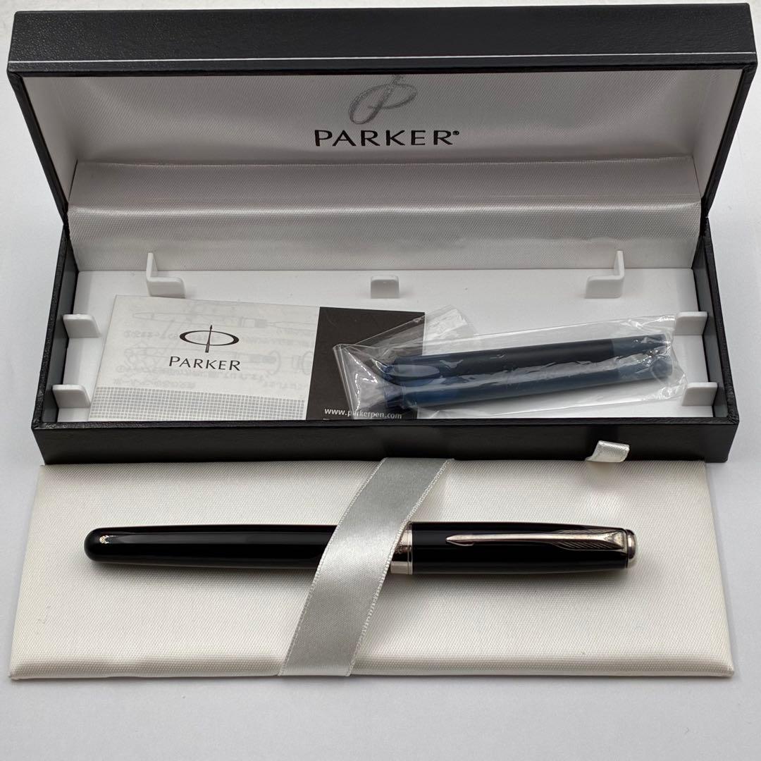 PARKER パーカー万年筆 ソネット ブラック 18K 750刻印 細字F