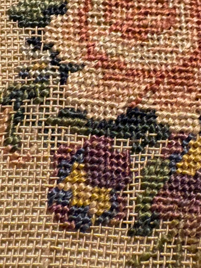 アンティーク、プチポワン（Petit Point）の手帳1820-1830頃製作
