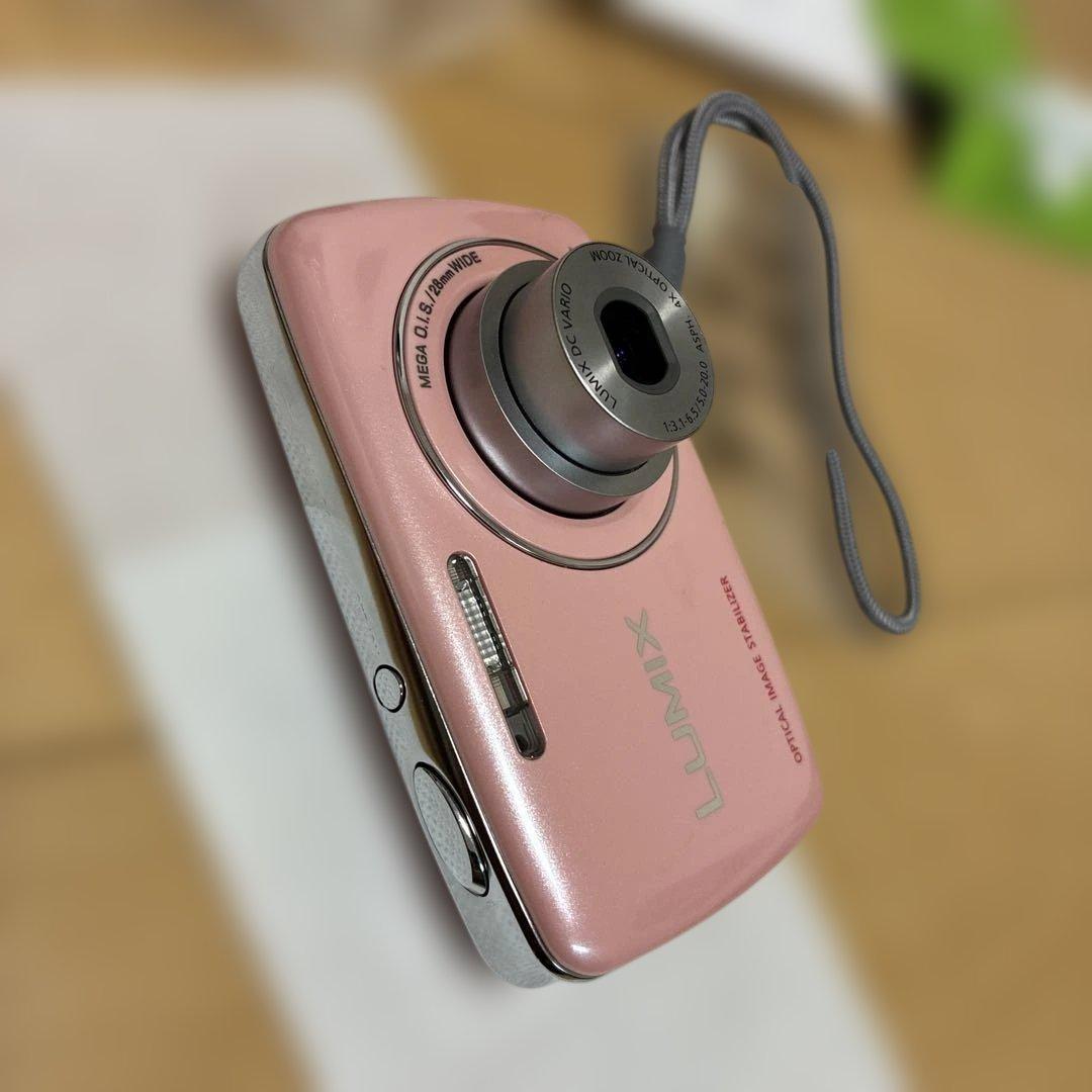Panasonic LUMIX DMC-S1 ピンク　中古美品　付属品付き