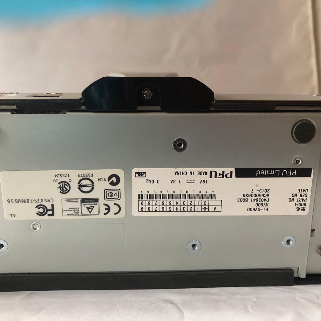 富士通 ScanSnap SV600 シルバー USBスキャナー 動作品