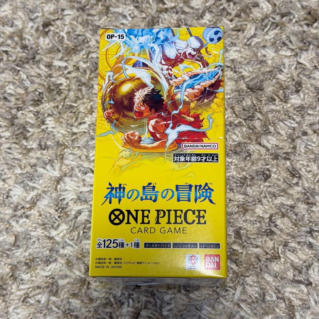 ワンピースカードゲーム 神の島の冒険 1BOX テープカットなし
