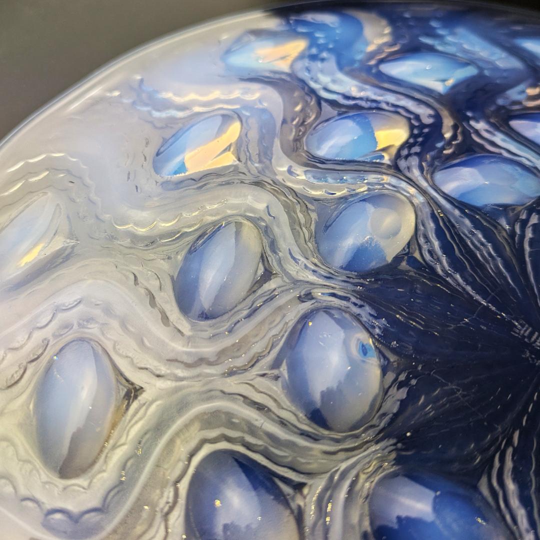 ルネ・ラリック 1935年 Bulbes オパルセント大皿 R.LALIQUE
