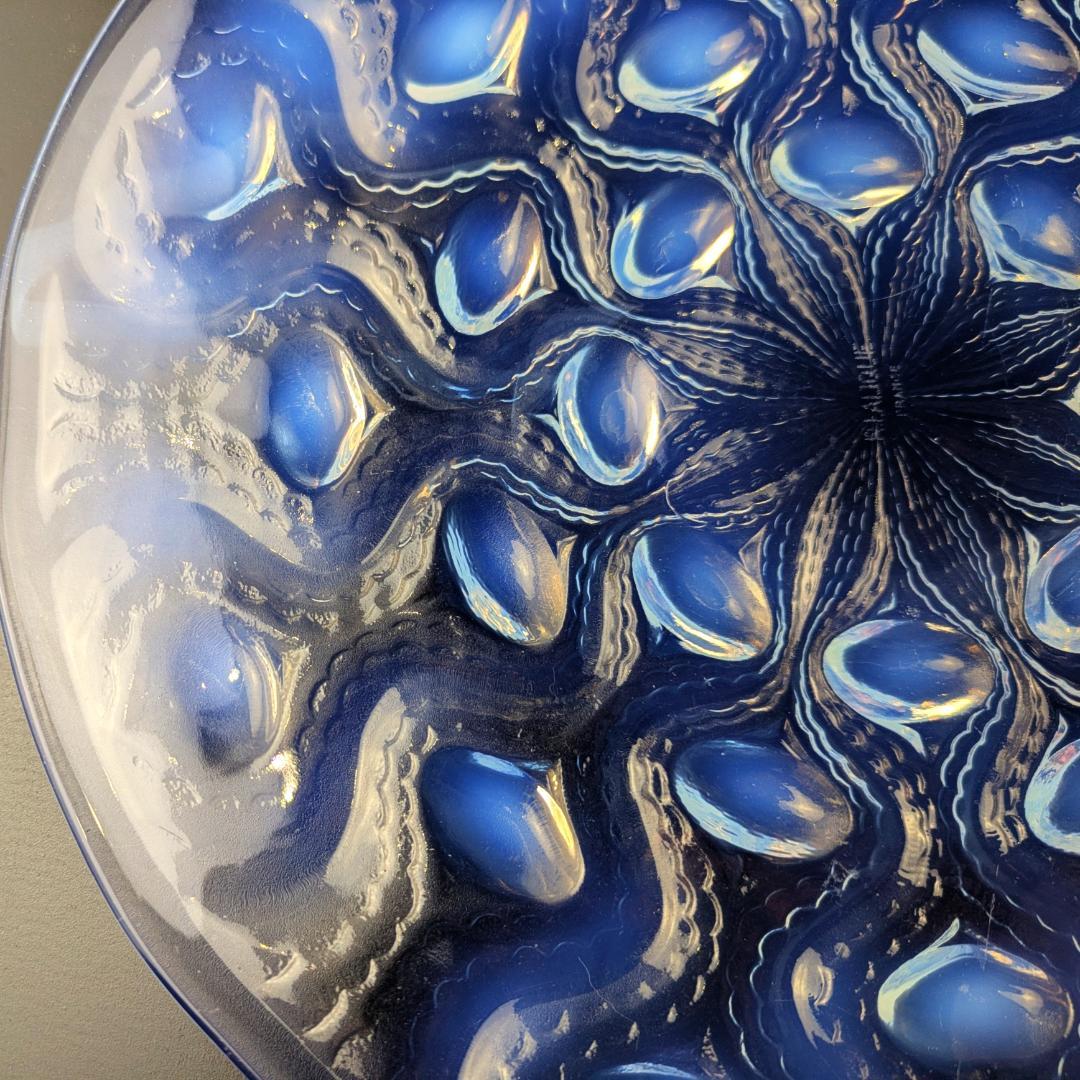 ルネ・ラリック 1935年 Bulbes オパルセント大皿 R.LALIQUE