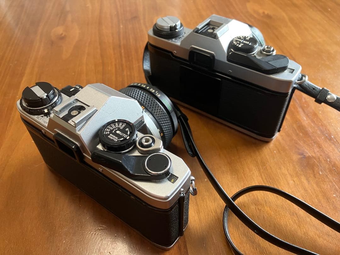 オリンパスOM10 OM20 一眼レフカメラ　2点セット　ジャンク品