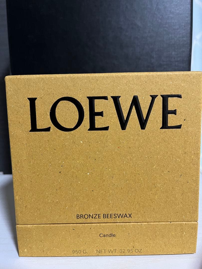 <未使用品>LOEWEロエベキャンドル　ビーワックスブロンズ