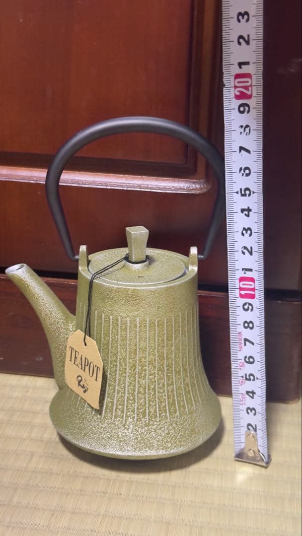 鋳鉄急須　南部工房ティーケトル teapot 400cc 未使用内側ホーロー仕上