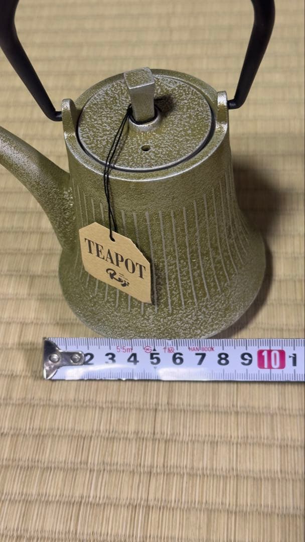 鋳鉄急須　南部工房ティーケトル teapot 400cc 未使用内側ホーロー仕上
