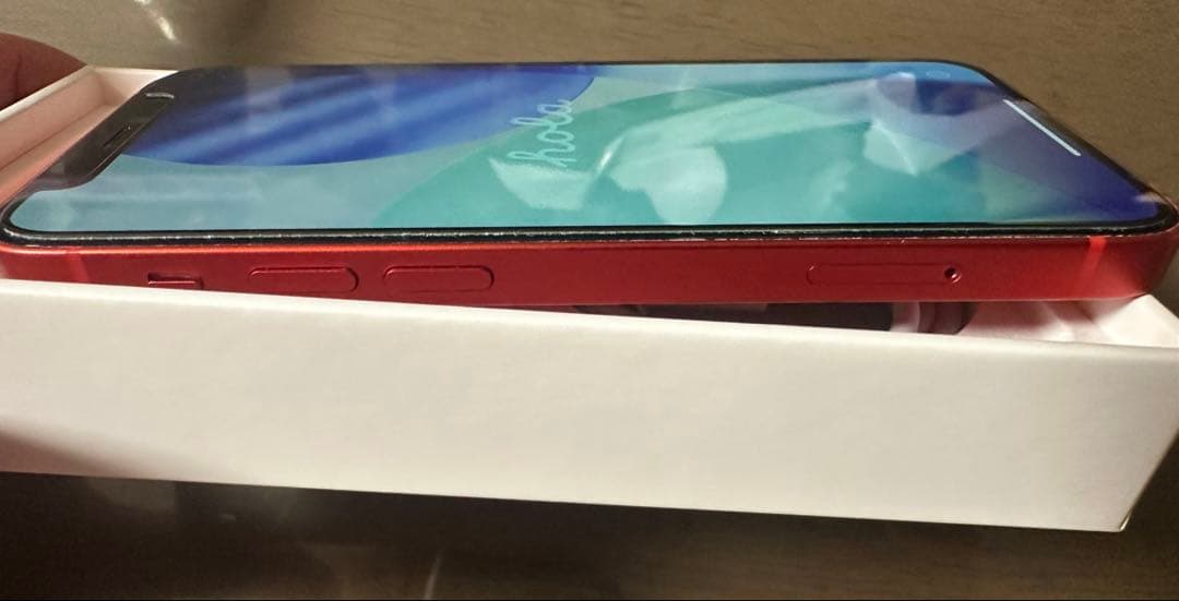 iPhone 12 mini 128GB RED SIMフリー 付属品あり