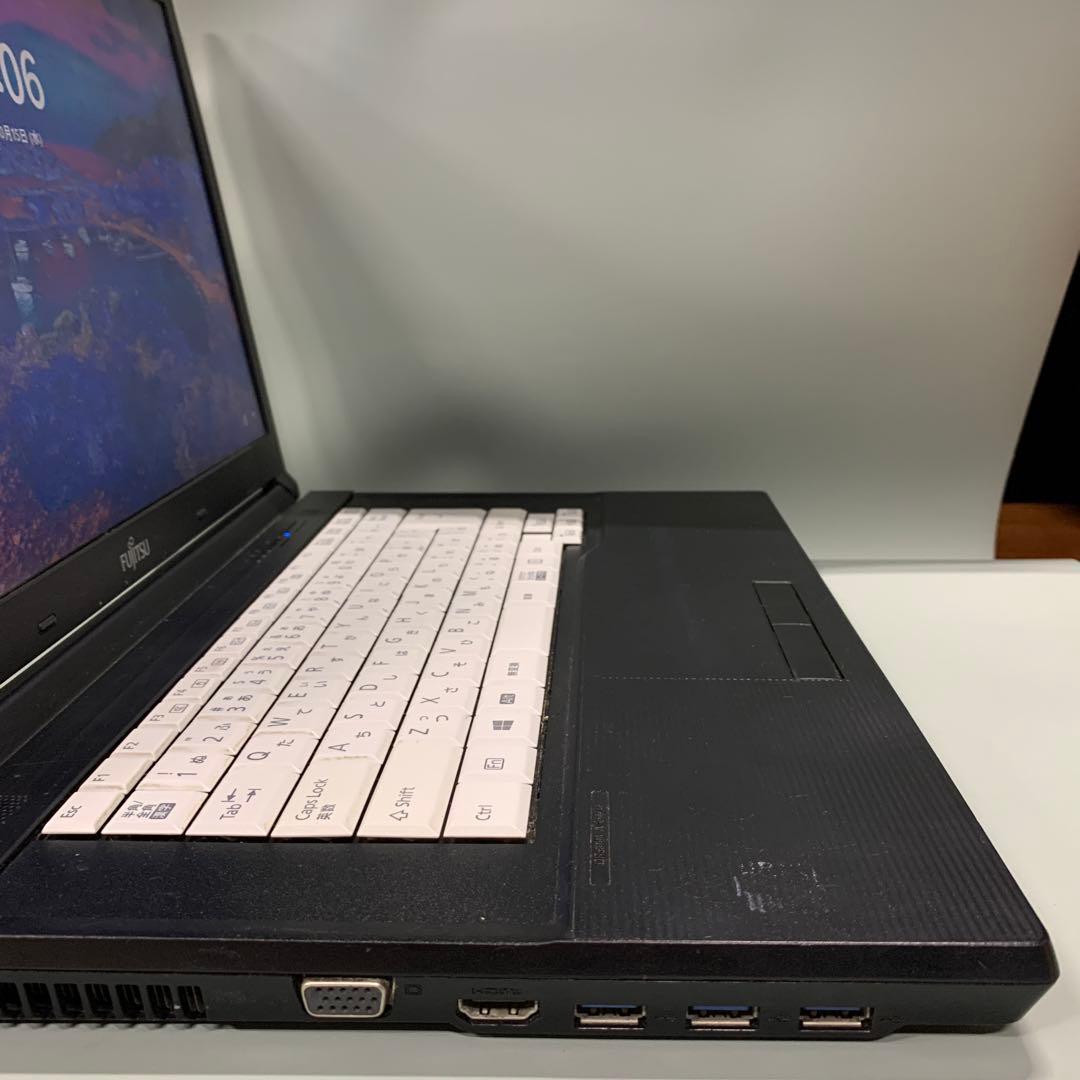 DVD Windows11 富士通ノートパソコン美品