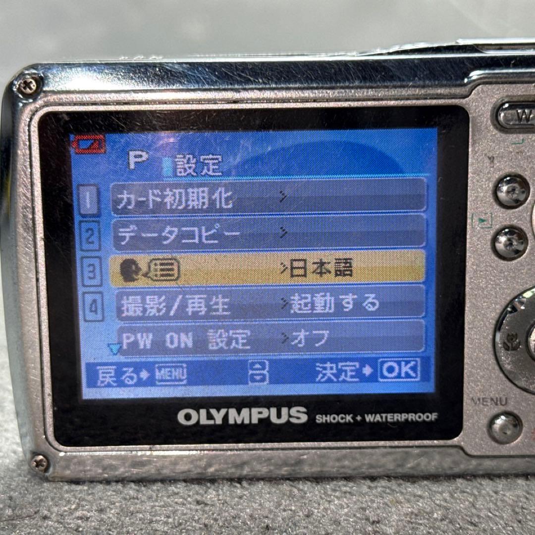 ☆動作OK OLYMPUS 防水 Tough μ720sw スマホ転送ケーブル付