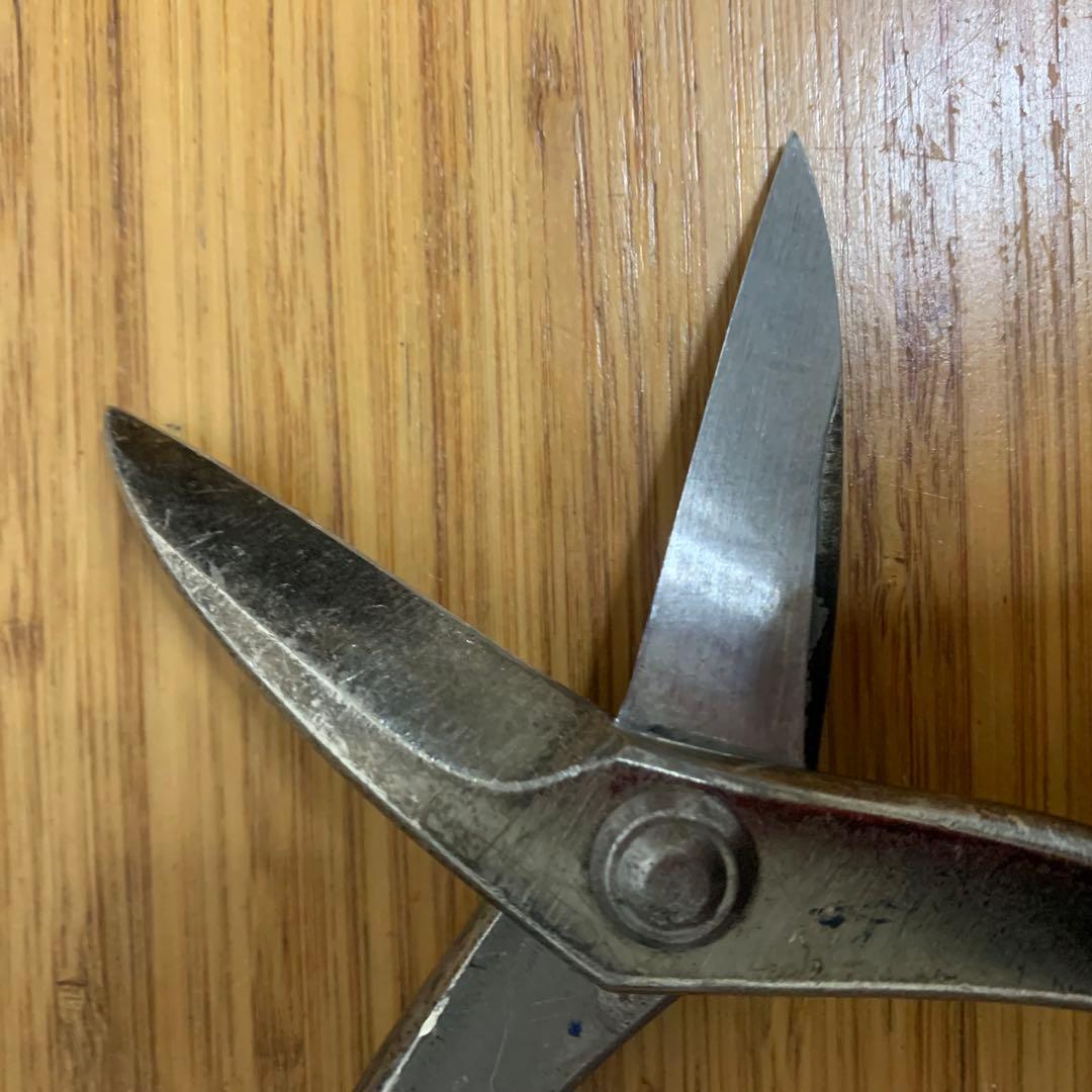 板金ハサミ 金切　鋏 盛光 柳刃 板金工具　MORIMITSU