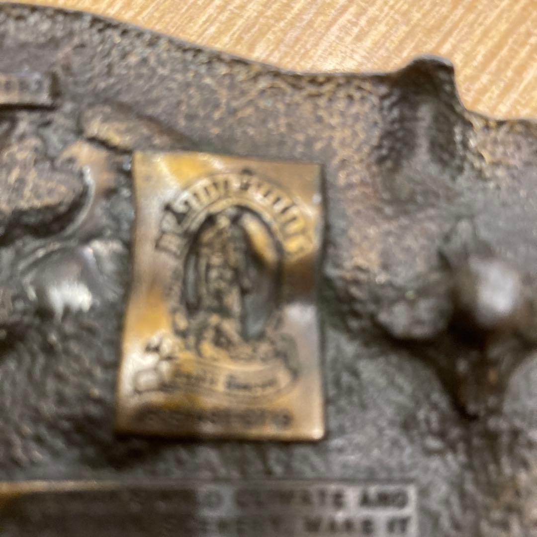 Hawaii サーフィン 彫刻 金属製 ベルトバックル