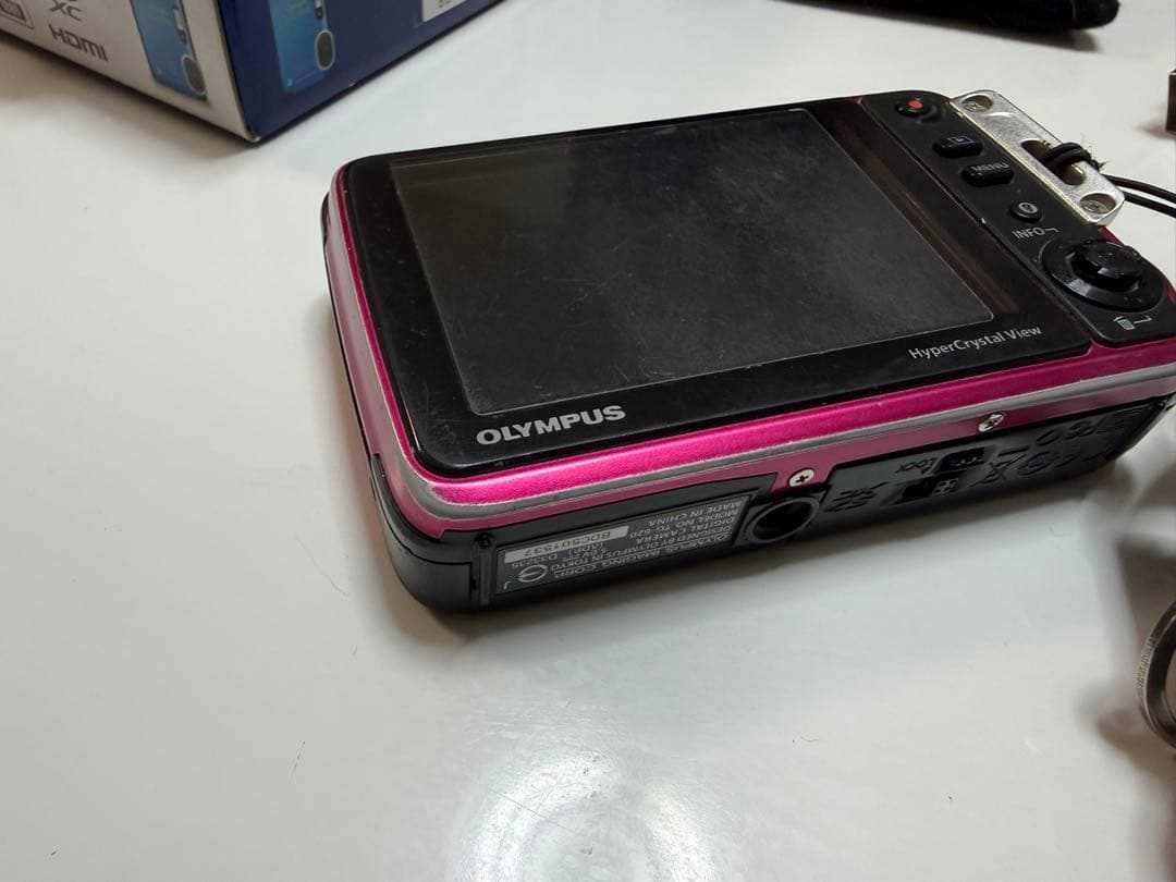 OLYMPUS TG-620 防水デジタルカメラ ピンク