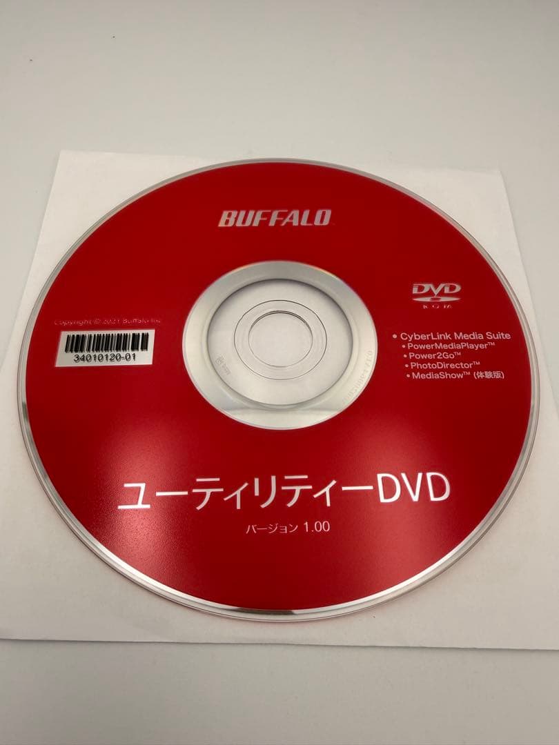 L【極美品】BUFFALO外付けブルーレイドライブBRXL-PTV6U3-BKB