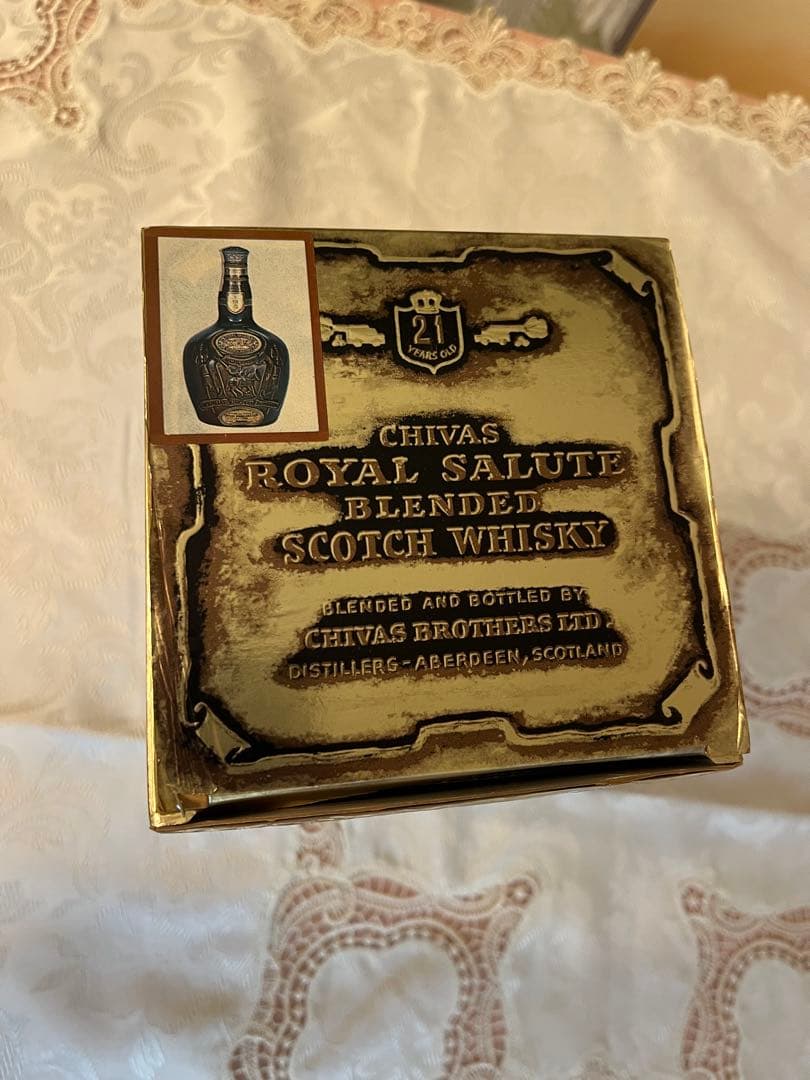  Salute 21年 ブレンデッドスコッチウイスキー陶器ボトル未開栓