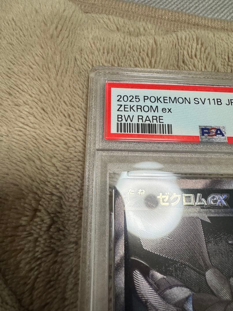 PSA10 ポケモンカードゲームブラックボルト ゼクロムex BWR SV11B