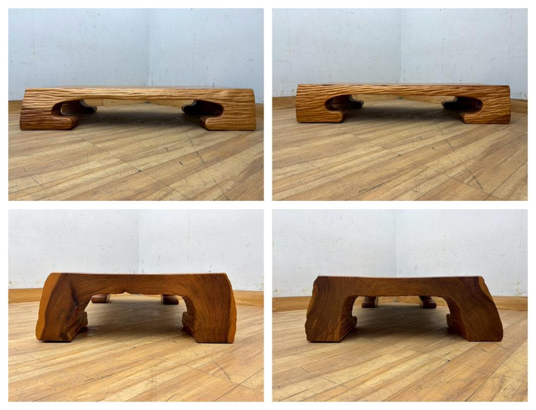 T8306☆美品☆希少☆屋久杉☆無垢材☆400万☆一枚板☆最高級座卓☆世界遺産☆