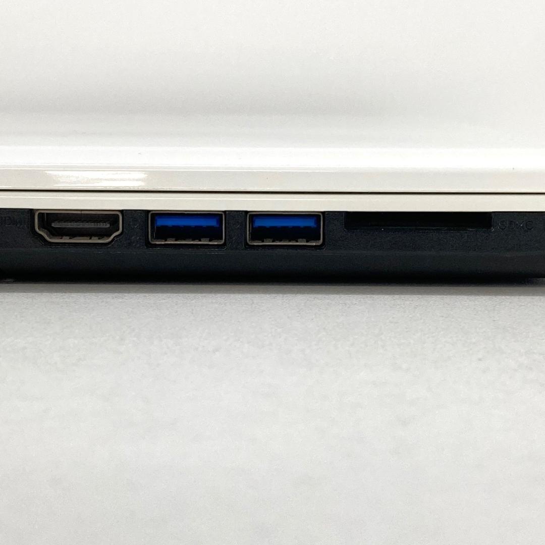 NEC　エヌイーシー　ノートパソコン　LAVIE　ホワイト　動作確認済み