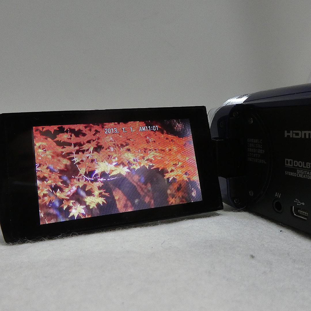 動作良好 JVC Everio GZ-E565-A HDD/SD ビデオカメラ